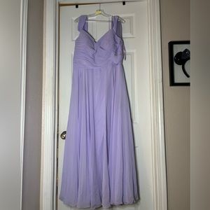 Light purple long dress